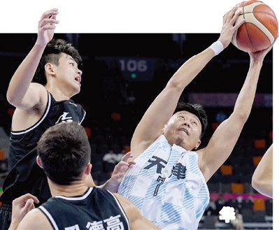 天津队96:70大胜锁定8强，CBA前哨赛先给吉林队一记耳光