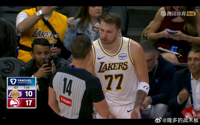 开局10-17：湖人被老鹰压制，盖耶11分让人醒神的NBA开场