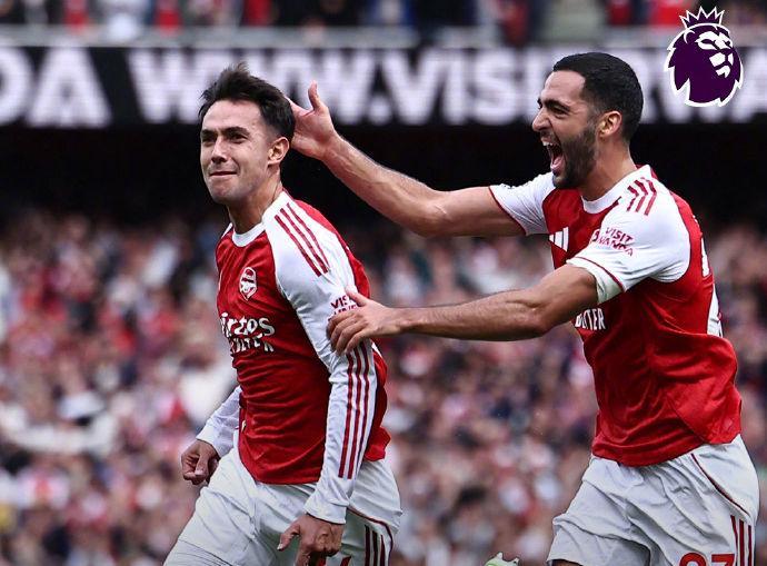 英超第11轮2-2惊魂：阿森纳10连胜断了，曼城利物浦笑开花