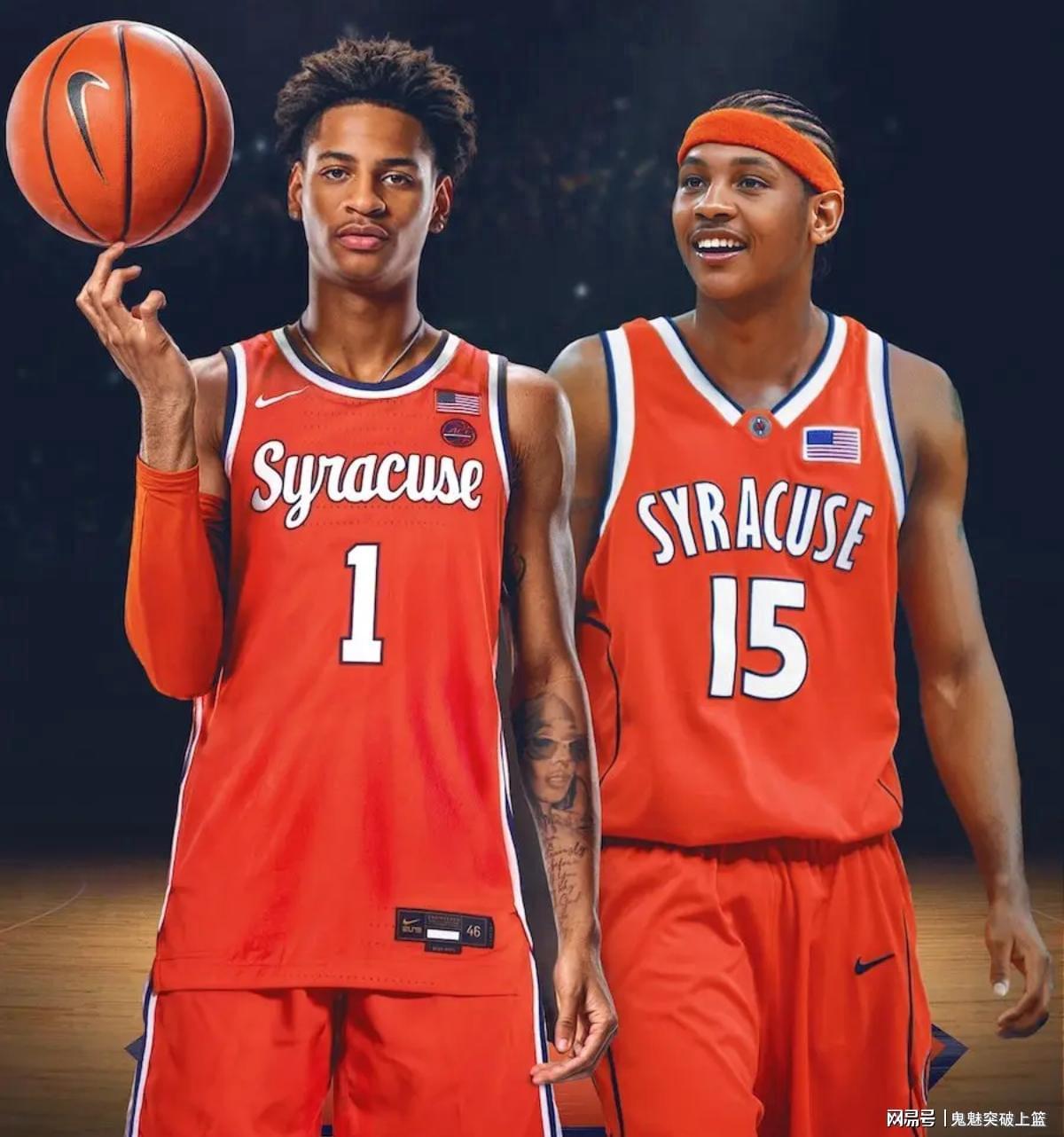 18岁小甜瓜两场高效砸19+15，ncaa雪城两连胜，nba爸比们等着对飚？