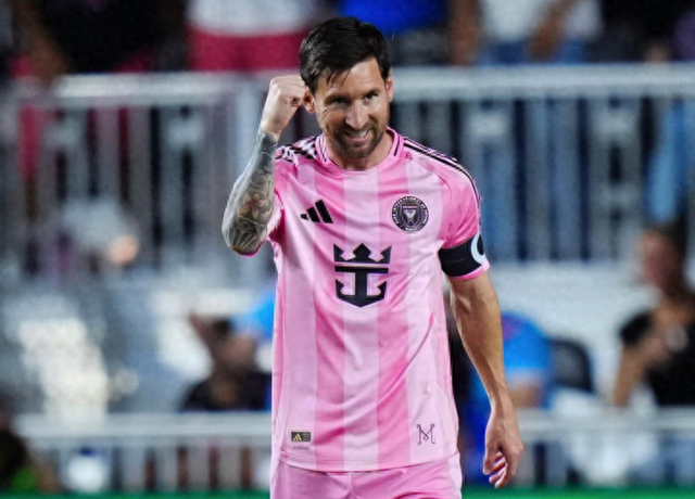 29分钟梅开二度，莱昂内尔·梅西在美职又把对手当练习生