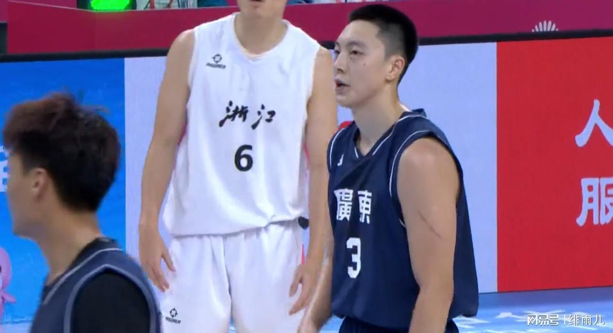 广东93-65碾压浙江，28分差距在全运会和CBA里都亮瞎眼
