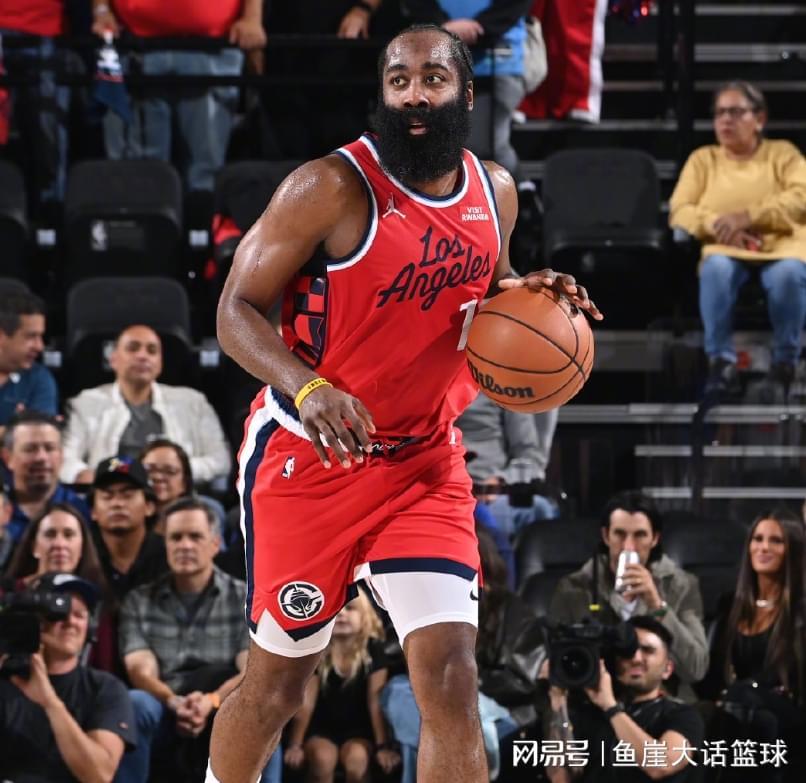 快船队4连败跌到西部13？哈登复出无力，NBA看到3大硬伤