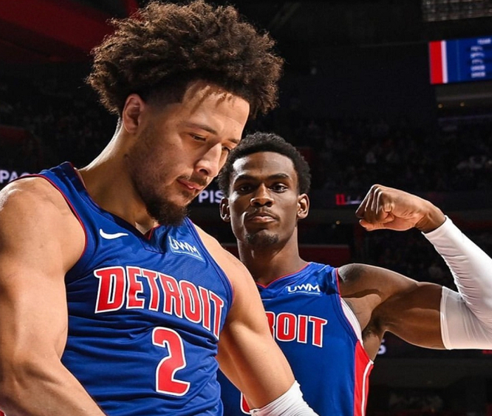 活塞5连胜登顶东部，康宁汉姆9场25.6+9助攻，NBA新黑马