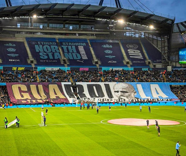 阿提哈德为瓜迪奥拉庆生：第1000场，英超第11轮昨夜燃起来