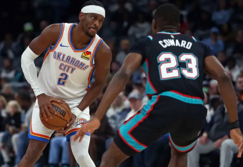 雷霆19分大逆转灰熊，亚历山大刷35分领跑NBA西部，莫兰特只会作秀？