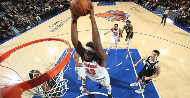 134-98！纽约尼克斯队4连胜，米切尔·罗宾逊17分钟正负值+40震惊NBA历史