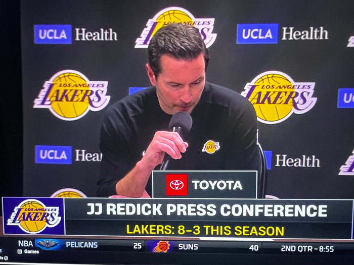 1场失利后，雷迪克批湖人：NBA的责任感不是演戏，这话比交易还中