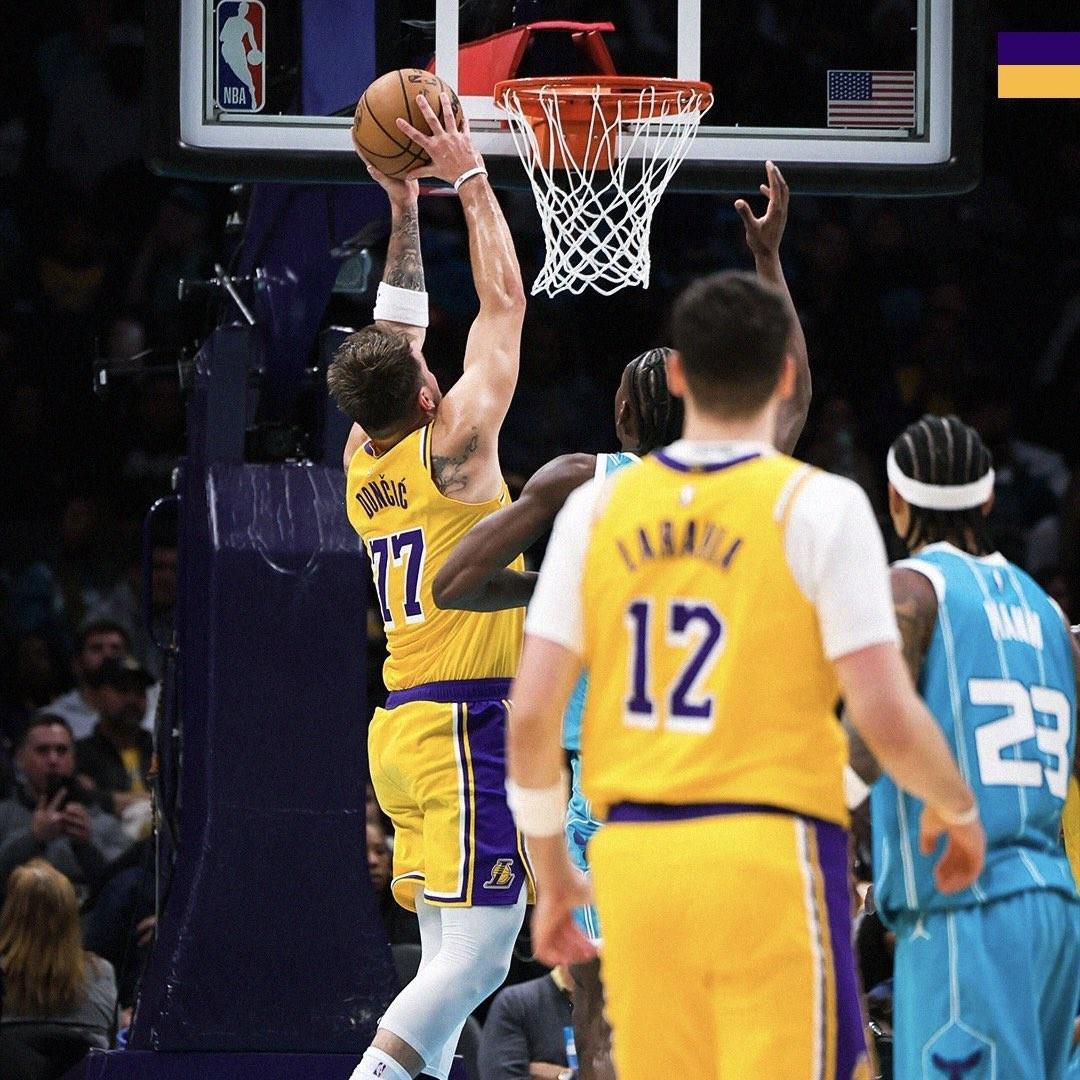 121-111这出戏？NBA把卢卡·东契奇塞进湖人剧情里