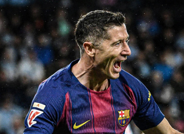 莱万37岁巴萨9场7球仍顶薪，续约悬念大，马竞沙特都盯着他