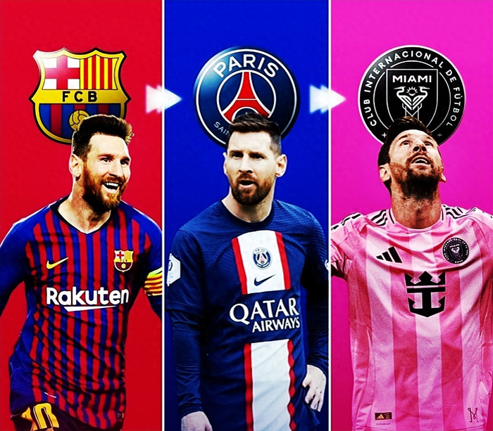 美职联季后赛2-0：梅西1V4破门，比赛里回了克里斯蒂亚诺·罗纳尔多的一句嘴