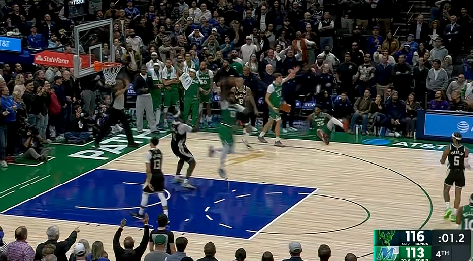 雄鹿116-114险胜独行侠，PJ三罚1中成焦点，NBA最后时刻尴尬又现实