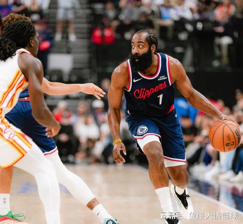 快船102-105被老鹰绝杀，哈登甩出三双救球队不成却成孤狼
