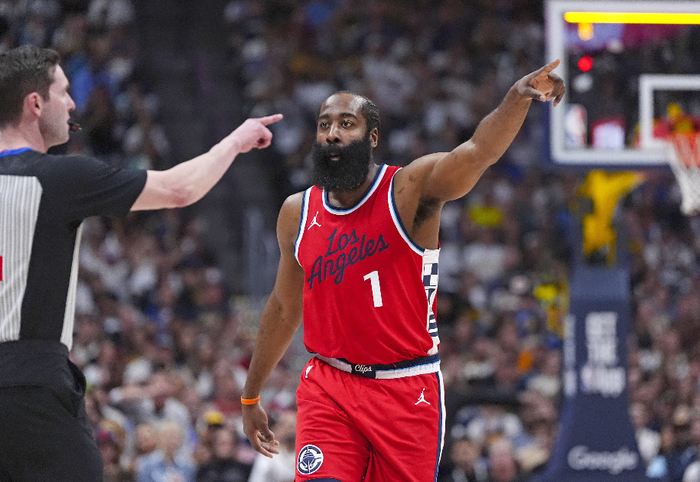 快船5连败跌至西部第13，哈登小卡能扛多久？NBA这阵容真拉胯