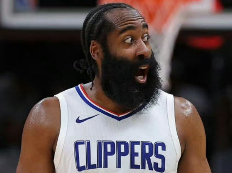 快船苦吞5连败，哈登孤军奋战35+10+10，老鹰冷箭3分火力全开碾压湖人亚特兰大