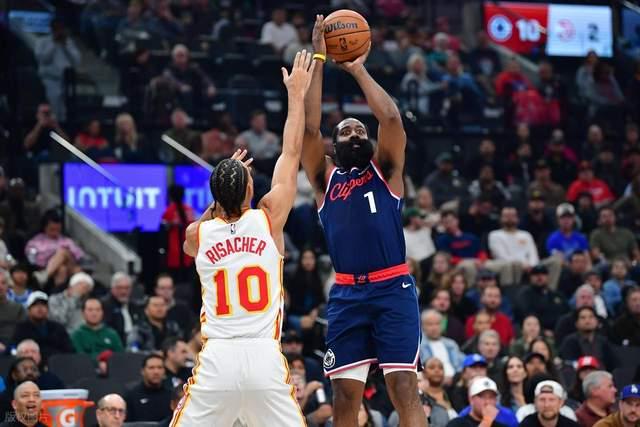 NBA 102-105，快船队5连败：哈登35分三双，为什么还是输球？