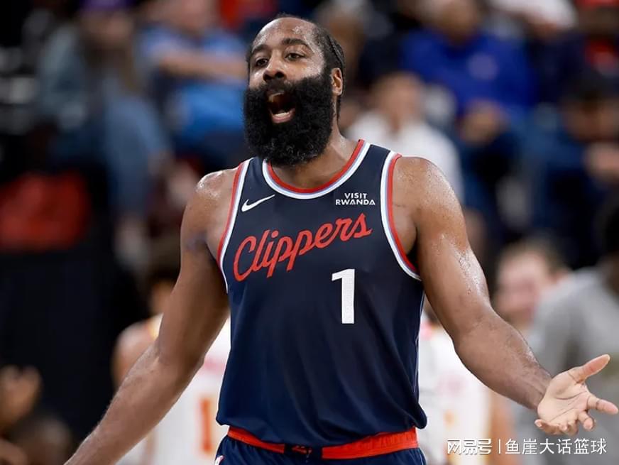 11月11日NBA：快船队102-105输给老鹰，詹姆斯·哈登第81次三双也救不了