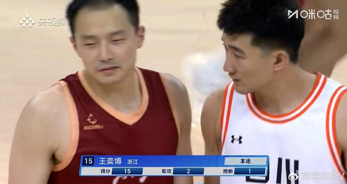 浙江队全运会3分逆转，王奕博5场76分，CBA青岛这笔买卖值不值？