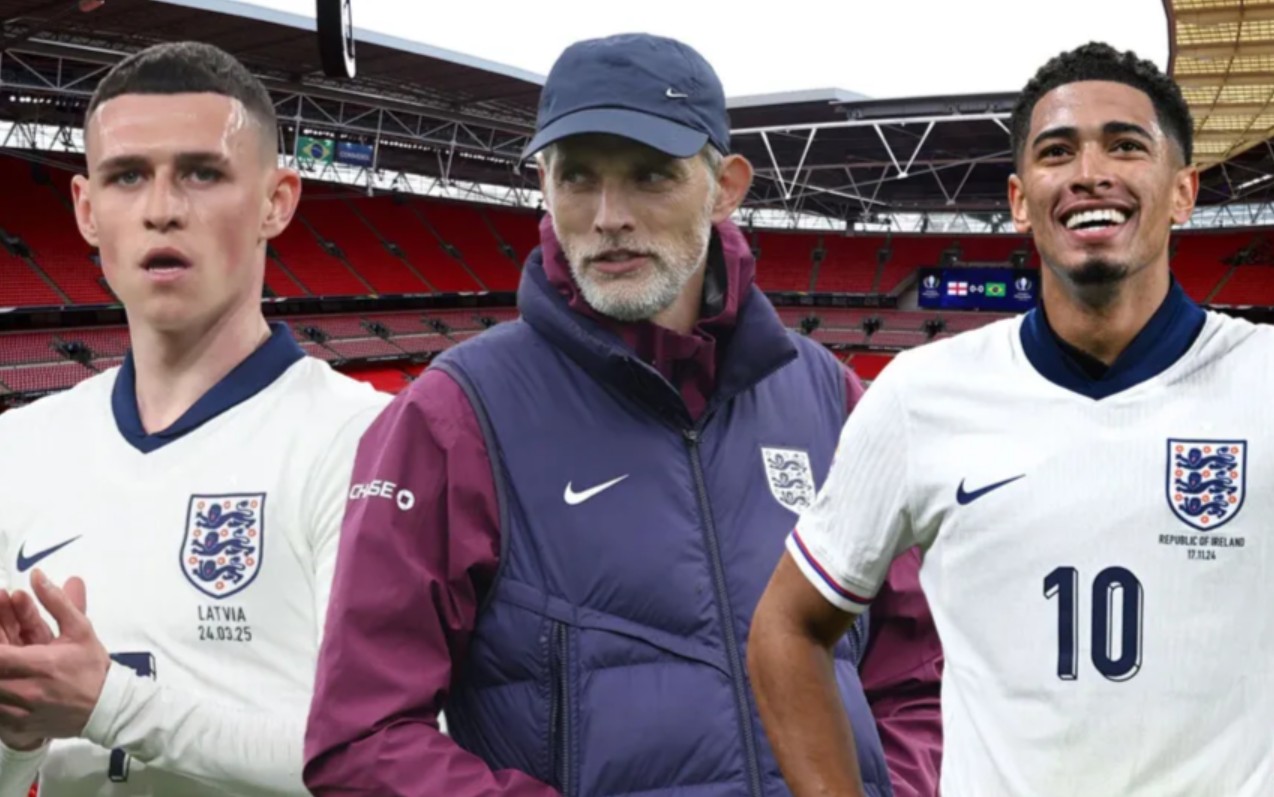 图赫尔和英格兰阵型大斗法：哈里-凯恩、贝林厄姆、福登三驾马车几乎不可能同场！