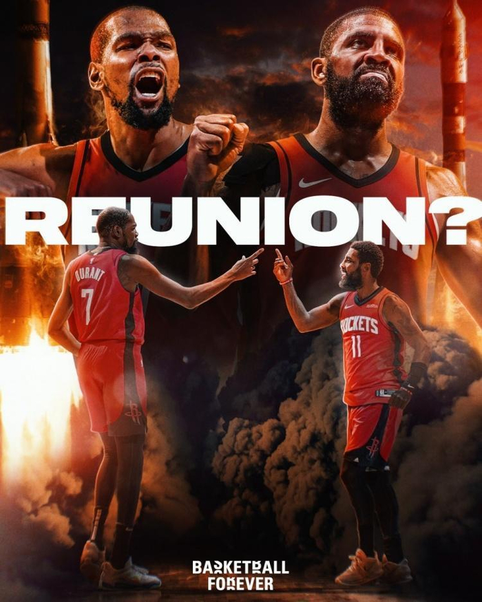 独行侠解雇GM后：3年1.19亿的凯里·欧文会去休斯顿重聚凯文·杜兰特？NBA局势