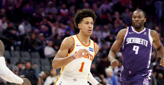 老鹰133-100压制国王：半场领先20分，NBA常规赛3连胜？