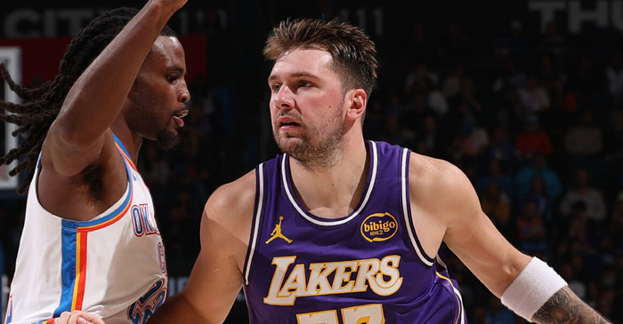 湖人92-121被雷霆暴打，东契奇19分赛季新低，冠军梦还能靠他吗？