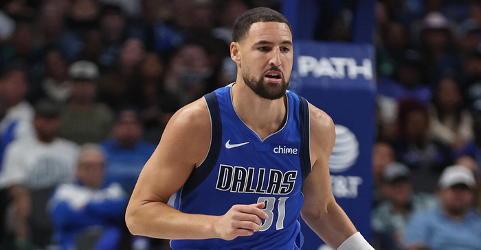 11月14日1段采访把克雷·汤普森和独行侠绑在一起，NBA球迷炸锅