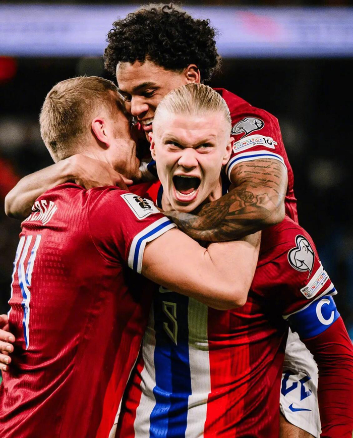 哈兰德30球破纪录？挪威4-1爱沙尼亚，英超射手在欧冠也能放烟花