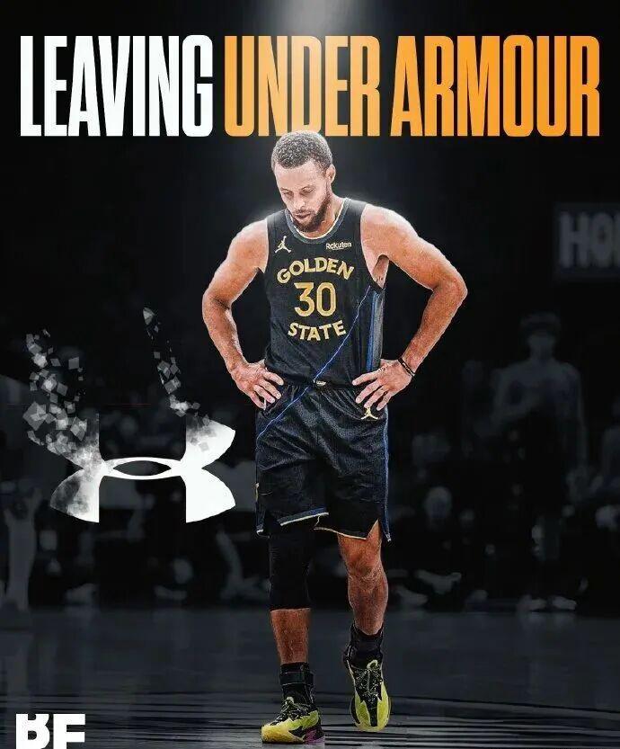 斯蒂芬·库里与安德玛分手，2026年Curry Brand归属成NBA博弈点（含英超类比）