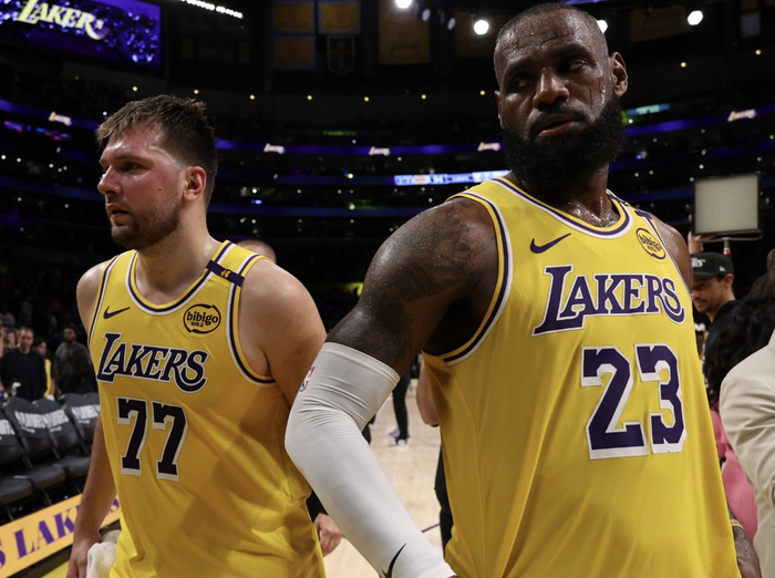 NBA：14次包夹拆了东契奇进攻，湖人还在犹豫要不要勒布朗？