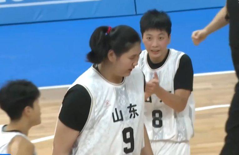 张子宇爆砍31分10篮板，山东U18全运会大胜江苏队20+，历史第3冠拿下