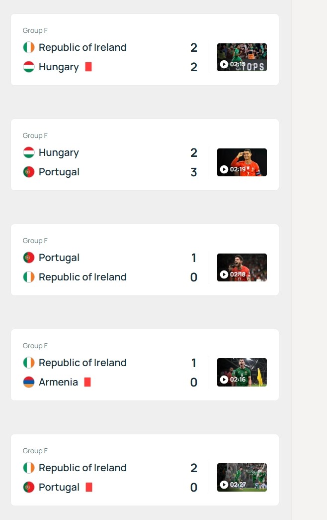 爱尔兰2-0击败葡萄牙，C罗红牌比欧冠更疯狂（含英超话题）