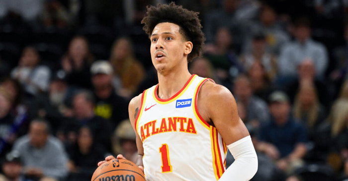 老鹰客场力克爵士，约翰逊31+18+14全能表现实属惊艳，NBA依旧精彩