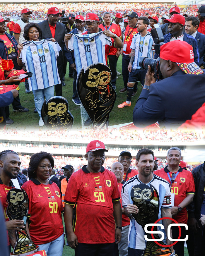 阿根廷2-0安哥拉，梅西+劳塔罗像欧冠明星，英超球队也得看着点