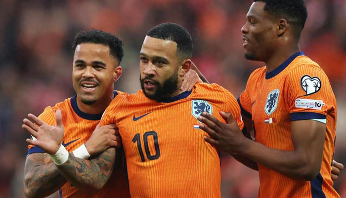 荷兰1-1被波兰逼平，莱万没赢球，世界杯直通形势还能稳吗？