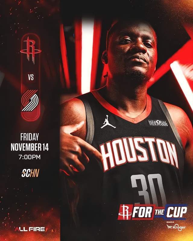 火箭140分大胜，NBA杯8胜3负，杜兰特一人把开拓者拆了