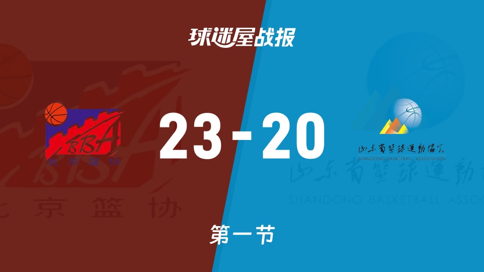 23-20！北京第1节领先，NBA式防守被全运女篮撕开