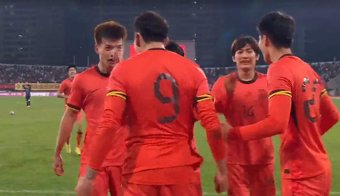 U22国足熊猫杯对韩国1比0，拜合拉木首开纪录，刘浩帆再现关键传射