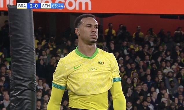 63分钟换下！阿森纳英超防线被敲警钟，巴西后卫加布里埃尔受伤