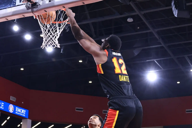 121-113，丹特在NBA发展联盟砍33分，老鹰真捡到宝还是火箭吃亏？