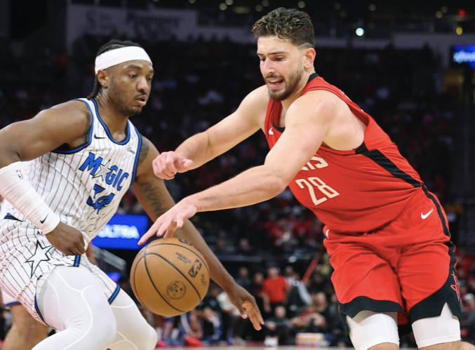 火箭46-55半场落后，NBA这场混战魔术比教科书还会打？