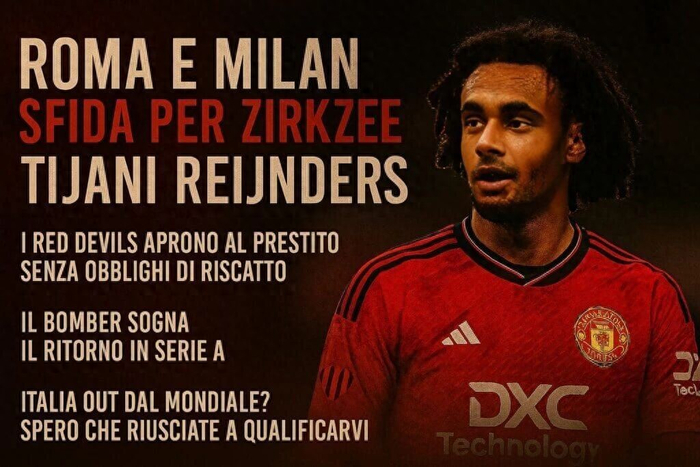 冬窗齐尔克泽去还是留？罗马上演3500万对决曼联，意甲和英超谁更香？