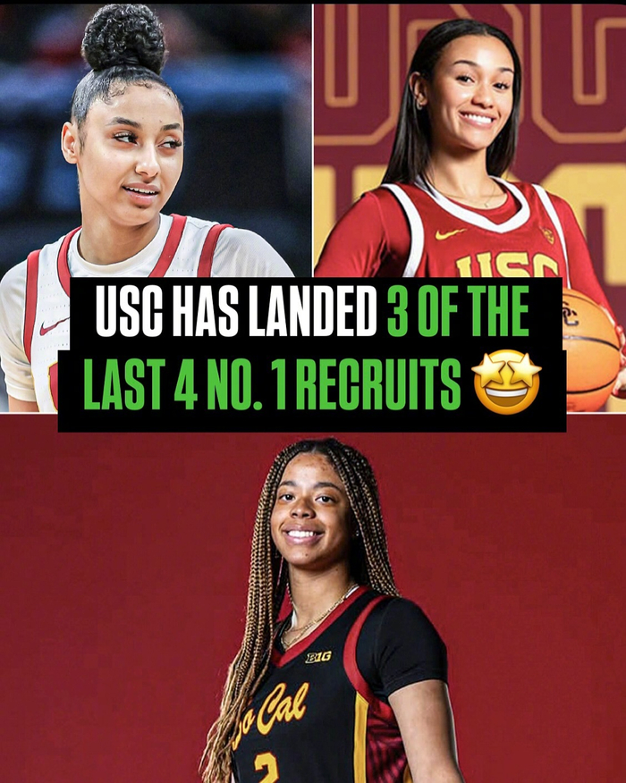 南加大锁下3届全美第一？23、25、26级阵容吓得NBA都得侧目