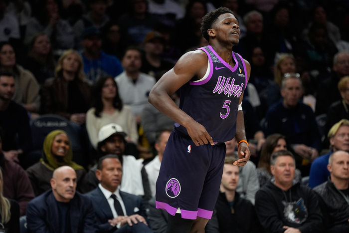 里德22+12，森林狼9胜5负，NBA主场120-96羞辱独行侠