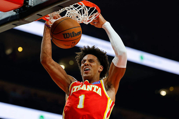 老鹰5连胜，杰伦-约翰逊5场24+12+9，NBA到底还要怀疑几次？