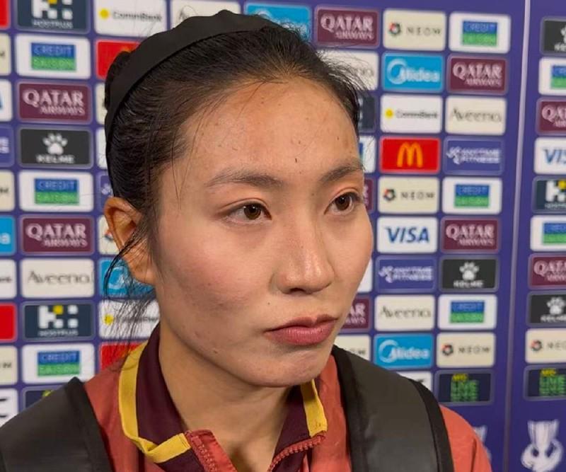 中国女足2-0孟加拉国，谢宗梅大方分享首战感受