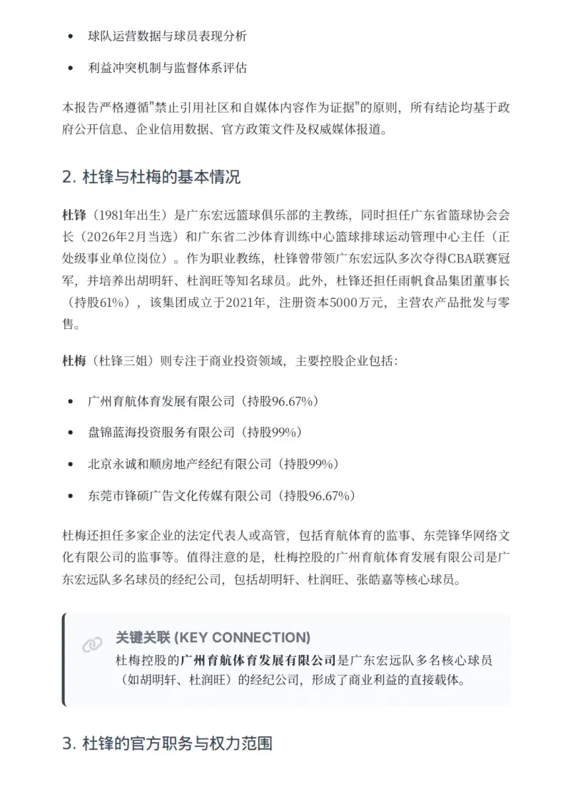 杜锋利用职务之便扩大商业版图，CBA管理层何去何从？