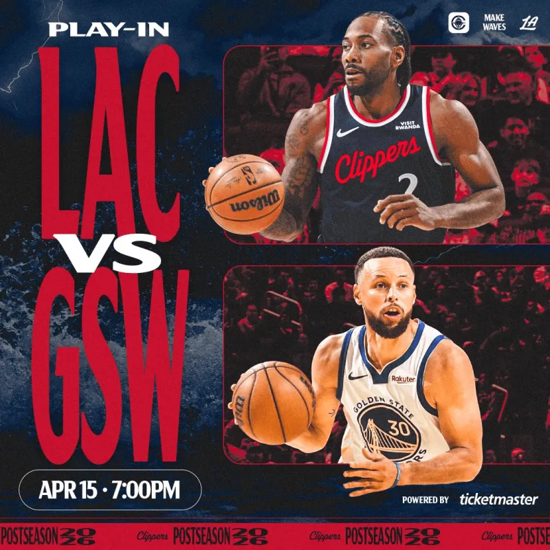 3胜12负！NBA常规赛快船对勇士的附加赛前景堪忧