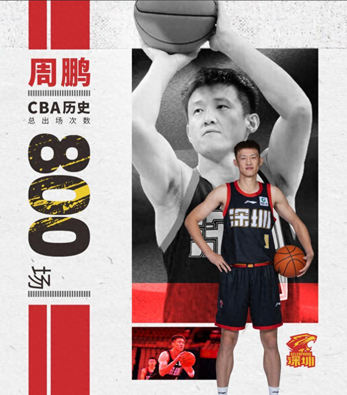 深圳男篮14连胜背后：双枪低迷 周鹏里程碑