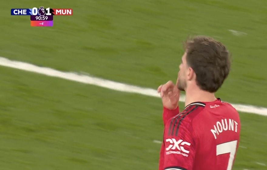 曼联1-0小胜切尔西，芒特替补登场遭嘘声回应